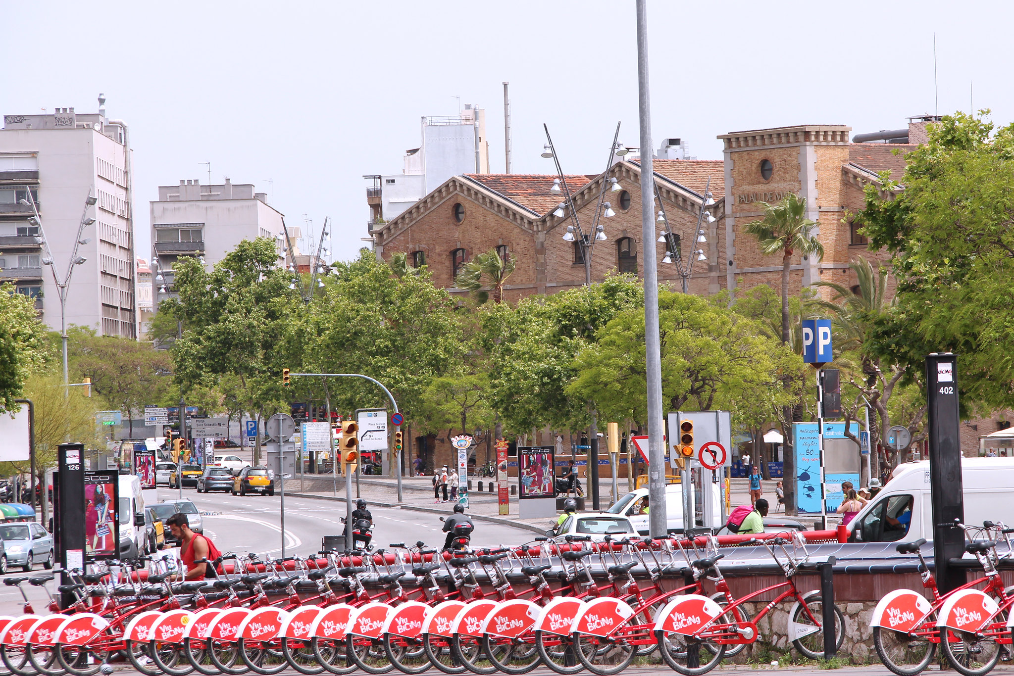 barcelona streets spain