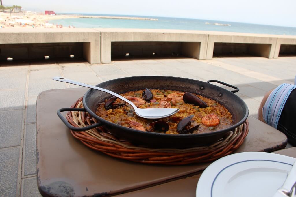 Barcelona, Spanish paella